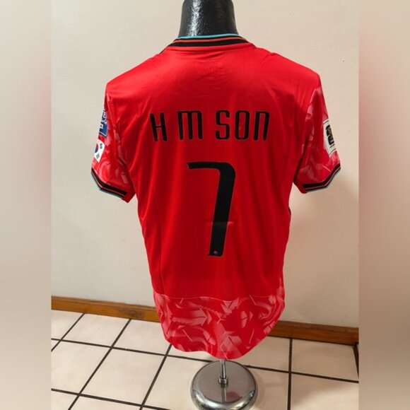 Korea Son Heung-Min Jersey # 7 , Unisex - Picture 1 of 16